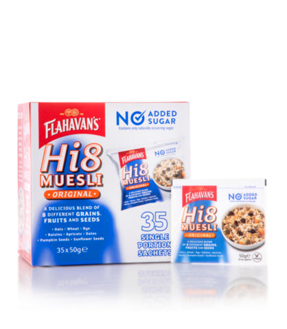 Flahavan's Hi8 Original Muesli Sachets 35 x 50 gram