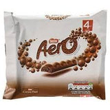 Aero Bubbly Milk Chocolate Bar 4 Pack x 14 x108 gram