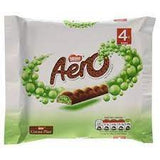 Aero Bubbly Peppermint Chocolate Bar 4 Pack x 14 x 108 gram
