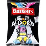 Bassetts Liquorice Allsorts Hanging Bags 10 X 130 gram