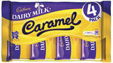 Cadbury Dairy Milk Caramel Bar 4 pack 15 x 148 gram