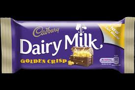 Cadbury Dairy Milk Golden Crisp Bar