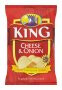 King Cheese & Onion Crisps 50 x 37 gram