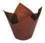Muffin Case Tulip Brown 160 x 160 x 50 mm 1 x 200 piece