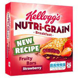 Kelloggs Nutri Grain Strawberry Bar 25 x 37 gram