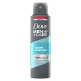 Dove Men+Care Clean Comfort Anti-Perspirant Deodorant 6 x 150 ml