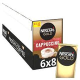 Nescafe Gold Cappuccino  6 X 8 pack