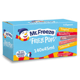Box of Mr Freeze Super Ice Pop's 140 x 45 ml