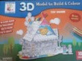 3D Model House To Build & Colour x 1