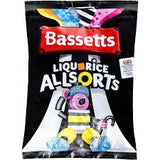 Bassetts Liquorice Allsorts Hanging Bags 12 X 130 gram