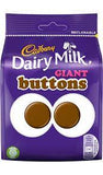 Cadbury Giant Buttons Hanging Bag 10 X 119 Gram