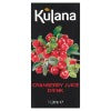 Kulana Cranberry Juice Drink 12 x 1 Litre