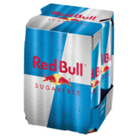 Red Bull Can Sugar Free 24 x 250 ml (6 x 4 x 250 ml)