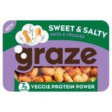 Graze Veggie Protein Snack Sweet & Salty 9 x 20 gram
